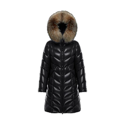 (Women) Moncler Fulmarus Long Down Ski Jacket Black Winter Edition 0931C56502C0065999