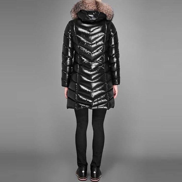 Purchase (Women) Moncler Fulmarus Long Down Ski Jacket Black Winter Edition 0931C56502C0065999