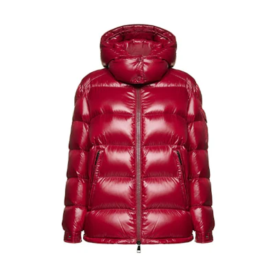 (Women) Moncler Fustet Red Detachable Hooded Down Jacket for Women Winter Edition. 1A0008468950438