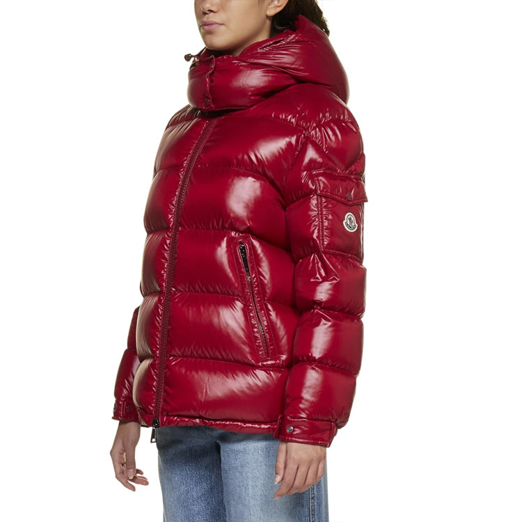 (Women) Moncler Fustet Red Detachable Hooded Down Jacket for Women Winter Edition. 1A0008468950438 圖 5