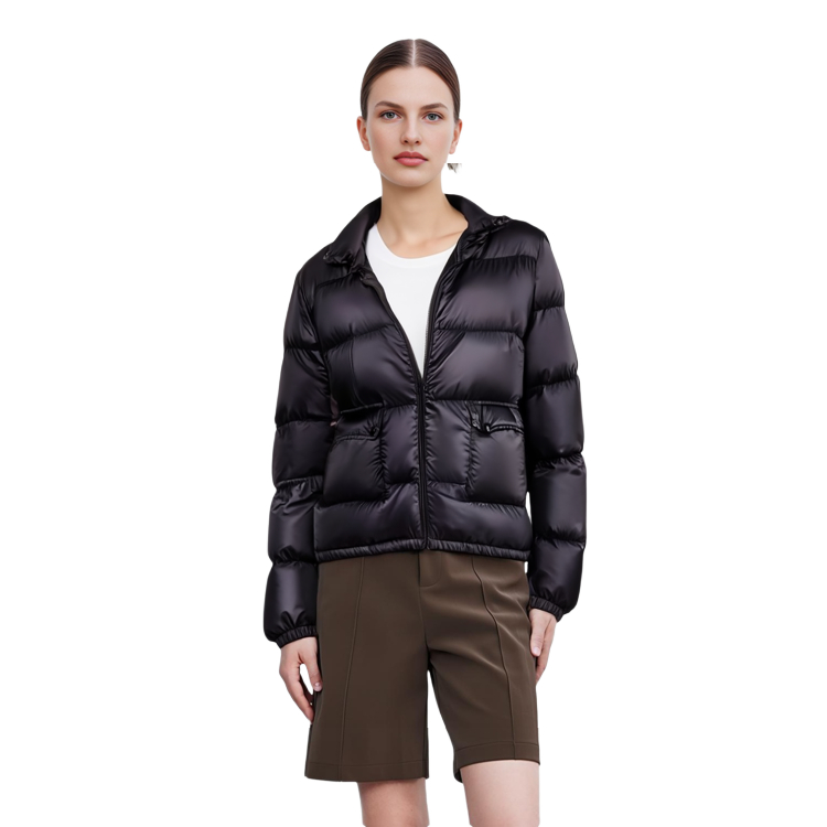 (Women) Moncler FW21 Black Down Jacket Without Hood. G20931A001355396Q999 圖 9