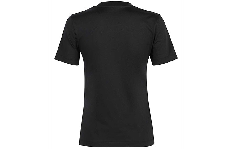 (Women) Moncler FW21 Black Logo Patch Crewneck Short Sleeve T-Shirt 8C00016829FB999 圖 3