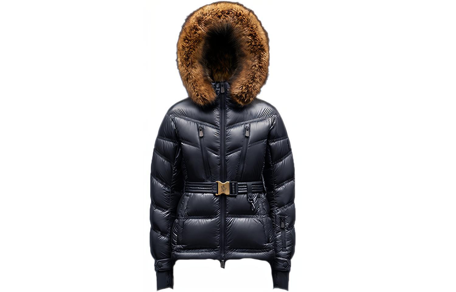 (Women) Moncler FW21 Black Reversible Windproof Hooded Down Jacket G20981A00012539YL