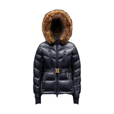 (Women) Moncler FW21 Black Reversible Windproof Hooded Down Jacket G20981A00012539YL