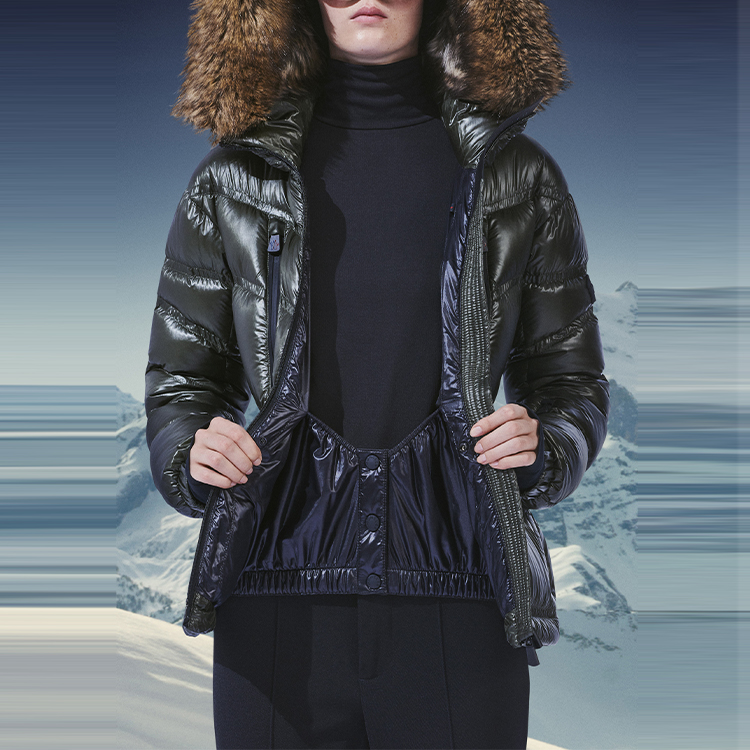 (Women) Moncler FW21 Black Reversible Windproof Hooded Down Jacket G20981A00012539YL 圖 7