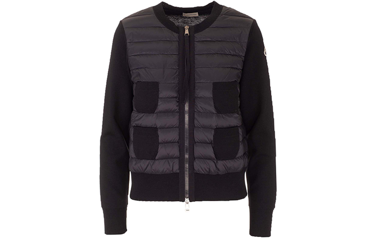 (Women) Moncler FW21 Colorblock Quilted Down Jacket Black 9B51000A9018999 圖 2