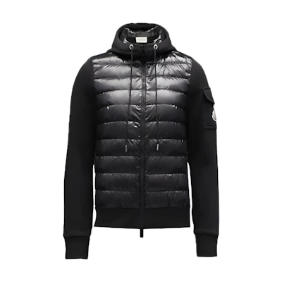 (Women) Moncler FW21 Contrast Patchwork Puffer Jacket Black. G20938G00028809DH999
