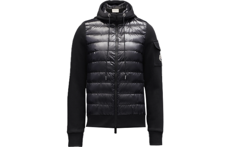 (Women) Moncler FW21 Contrast Patchwork Puffer Jacket Black. G20938G00028809DH999 圖 2