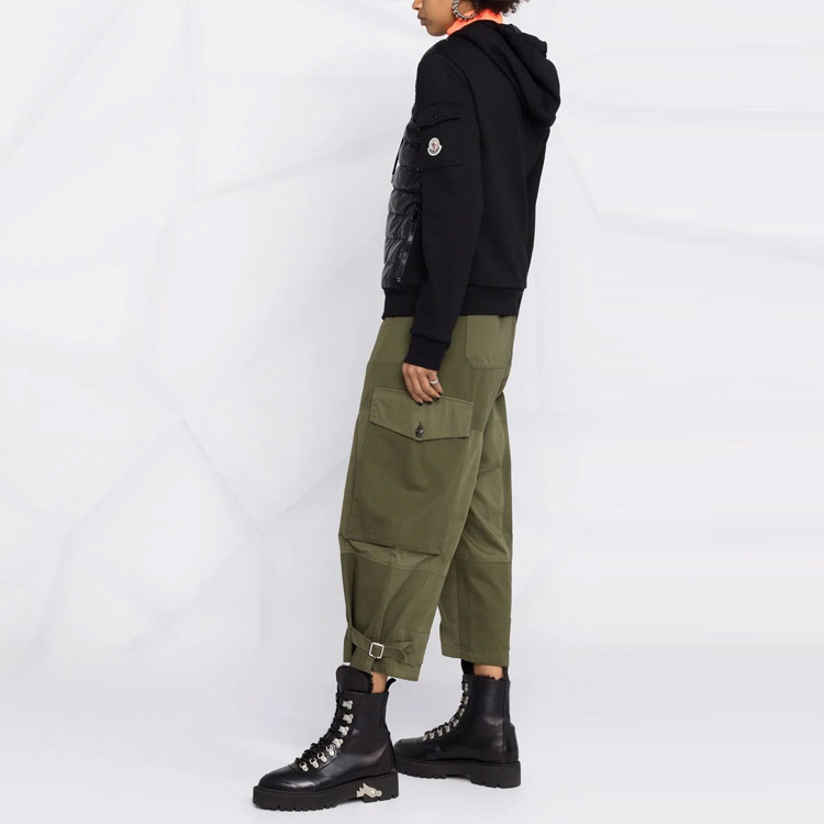 (Women) Moncler FW21 Contrast Patchwork Puffer Jacket Black. G20938G00028809DH999 圖 5