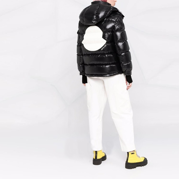 (Women) Moncler FW21 Fustet Ski Season Quilted Hooded Down Jacket Black Winter. 1A0008468950999 圖 6