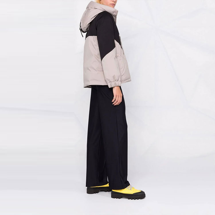 Purchase (W) Moncler FW21 Jaket Puffer Berzip Tudung Kelabu. G20931A00041539HW575