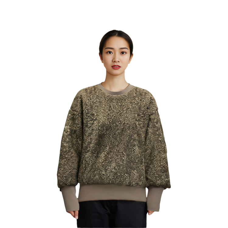 (Women) Moncler FW21 Hyke Logo Print Crewneck Pullover Sweatshirt Women’s Mud Brown. G209K8G0000754AM625L 圖 3