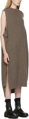 (Women) Moncler FW21 Hyke Sleeveless Knit Maxi Dress Mud Brown. G209K9L00001M1213261 Shop (Women) Moncler FW21 Hyke Sleeveless Knit Maxi Dress Mud Brown. G209K9L00001M1213261
