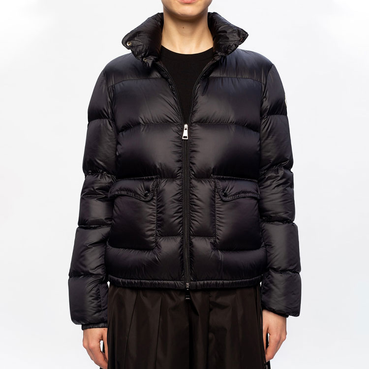 (Women) Moncler FW21 Lannic Glossy Logo Down Puffer Jacket Black. 1A20200C0229999 圖 4