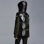 Purchase (W) Moncler FW21 Vest Luzule Hitam dengan Hoodie Lepas untuk Musim Ski. G20931A0009968950999
