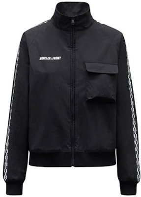 (Women) Moncler FW21 Matte Nylon Ribbed Knit Solid Jacket Black G209U2F000025499N999 Order (Women) Moncler FW21 Matte Nylon Ribbed Knit Solid Jacket Black G209U2F000025499N999