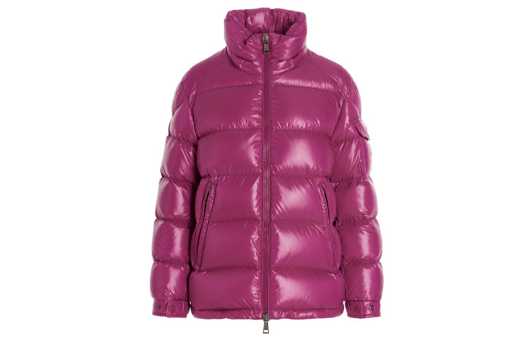 (Women) Moncler FW21 Purple Detachable Logo Zipper Down Jacket. 1A0008468950550 圖 4