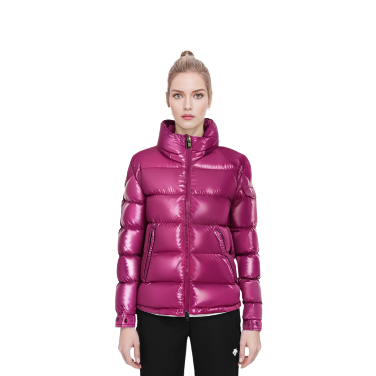 (Women) Moncler FW21 Purple Detachable Logo Zipper Down Jacket. 1A0008468950550 圖 5