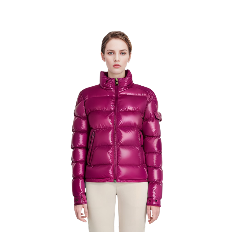(Women) Moncler FW21 Purple Detachable Logo Zipper Down Jacket. 1A0008468950550 圖 10