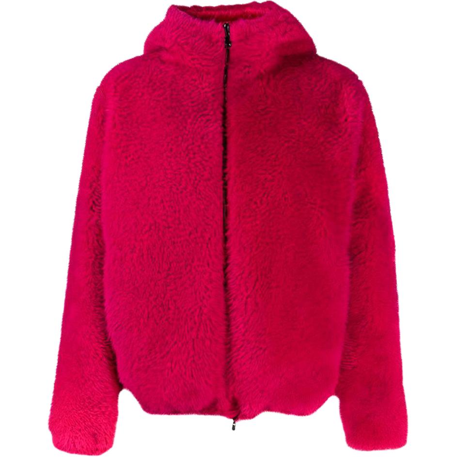 (Women) Moncler FW21 Reversible Hooded Padded Jacket Rose Pink 4640210C020752H