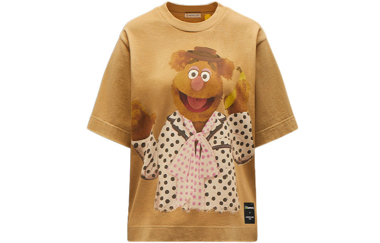 (Women) Moncler FW21 The Muppets Graphic Crewneck T-Shirt Beige G20948C00003829JS220 圖 2