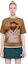 Sizing (W) Moncler FW21 Camiseta Beige Gráfica The Muppets Crewneck G20948C00003829JS220