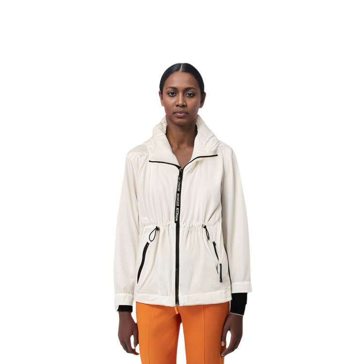 Details for (Women) Moncler FW21 White Zip-Up Hooded Jacket F10931A70500C0431033