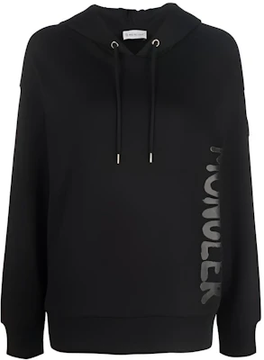(W) Moncler FW22 Hoodie Sweatshirt Hitam Logo Print. H20938G00014809KF999 Buy (W) Moncler FW22 Hoodie Sweatshirt Hitam Logo Print. H20938G00014809KF999