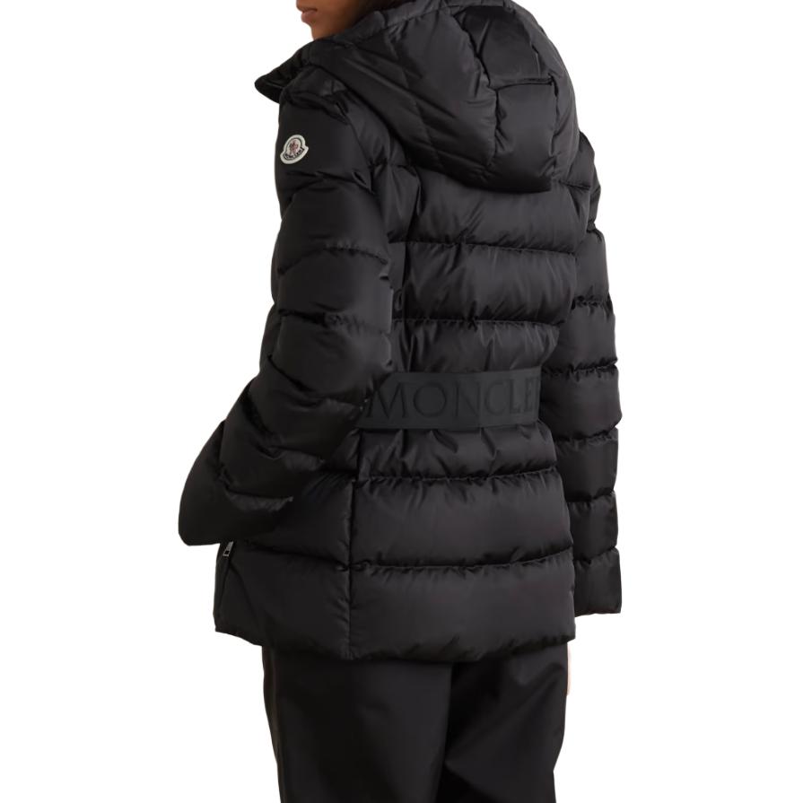 (Women) Moncler FW22  Black Solid Color Hooded Zip Down Jacket. H209311A00116539ZD999 圖 6