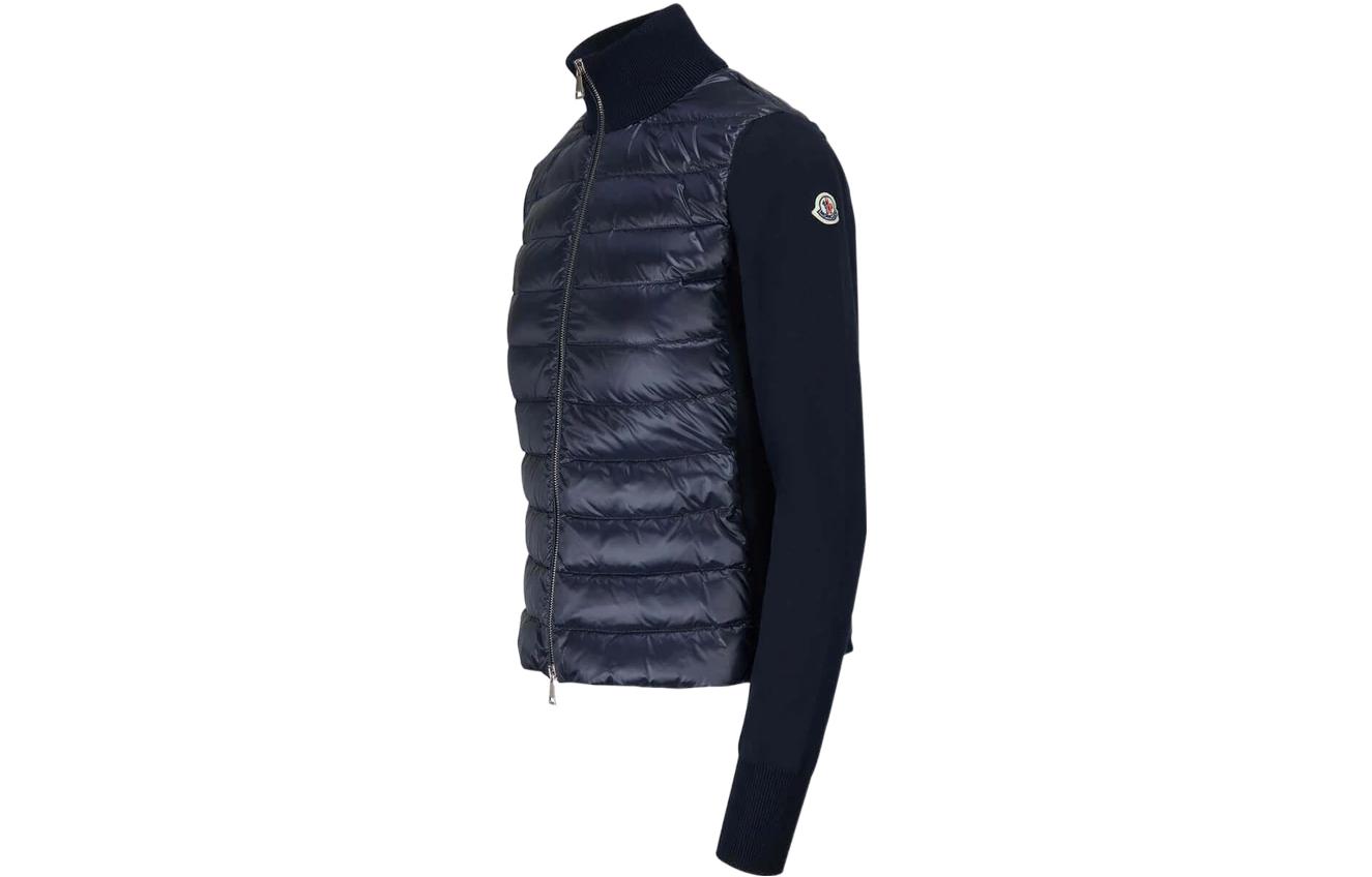 (Women) Moncler FW22  Blue Patchwork Long Sleeve Down Jacket. H10939B00026M1367778 圖 4