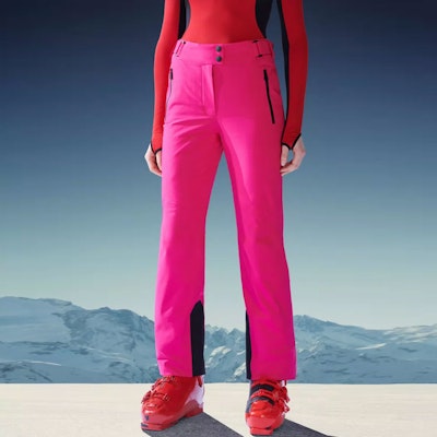 (Women) Moncler FW22 Color-Block High-Waisted Ski Pants Pink. H20982A000065961K555 Purchase (Women) Moncler FW22 Color-Block High-Waisted Ski Pants Pink. H20982A000065961K555
