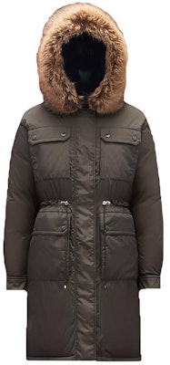 (W) Moncler FW22 綠色連帽羽絨外套附Logo及多口袋設計 H20931C00044539YH835 Buy (W) Moncler FW22 綠色連帽羽絨外套附Logo及多口袋設計 H20931C00044539YH835