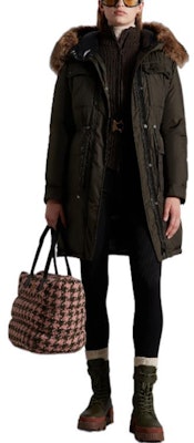 (W) Moncler FW22 綠色連帽羽絨外套附Logo及多口袋設計 H20931C00044539YH835 Lookbook (W) Moncler FW22 綠色連帽羽絨外套附Logo及多口袋設計 H20931C00044539YH835