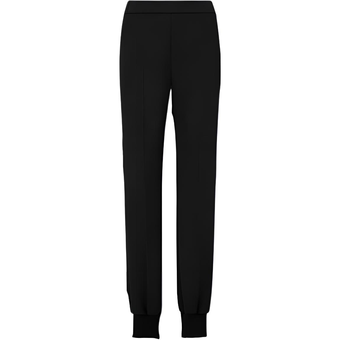 (Women) Moncler FW22  High-Waisted Jogger Pants Black H20932A00012595VW999