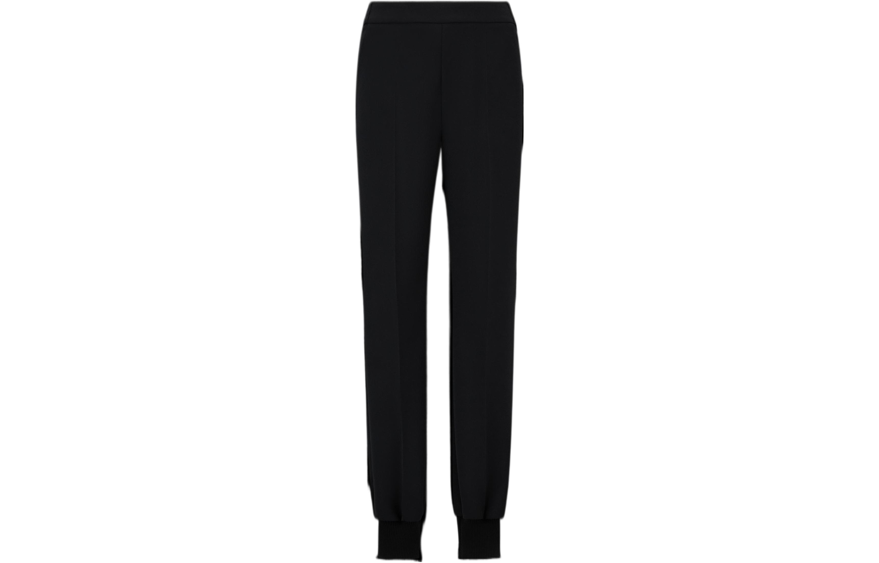 Order (W) Moncler FW22 Pantalones Jogger de Tiro Alto Negro H20932A00012595VW999