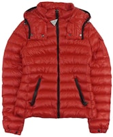 (Women) Moncler FW22 Orange-Red Hooded Down Jacket Coat. 1B10100C007045D (Women) Moncler FW22 Orange-Red Hooded Down Jacket Coat. 1B10100C007045D