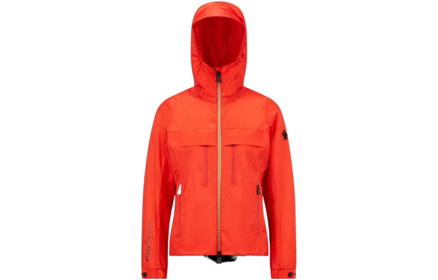 (Women) Moncler FW22  Red Long Sleeve Zip Jacket with Letter Print. H20981A00007595YJ435 圖 2