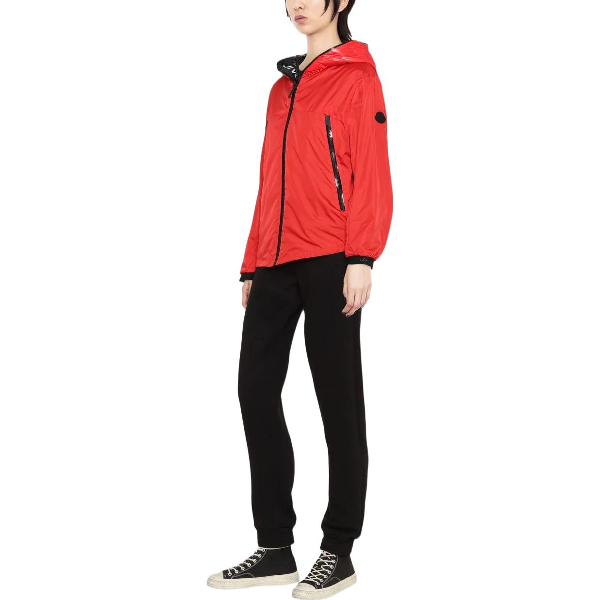 (Women) Moncler FW22  Red Solid Hooded Jacket H20931A00089539YH 圖 5