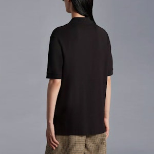 (W) Moncler FW22 素色休閒黑色 Polo 衫 H20938A0000384720999 Purchase (W) Moncler FW22 素色休閒黑色 Polo 衫 H20938A0000384720999
