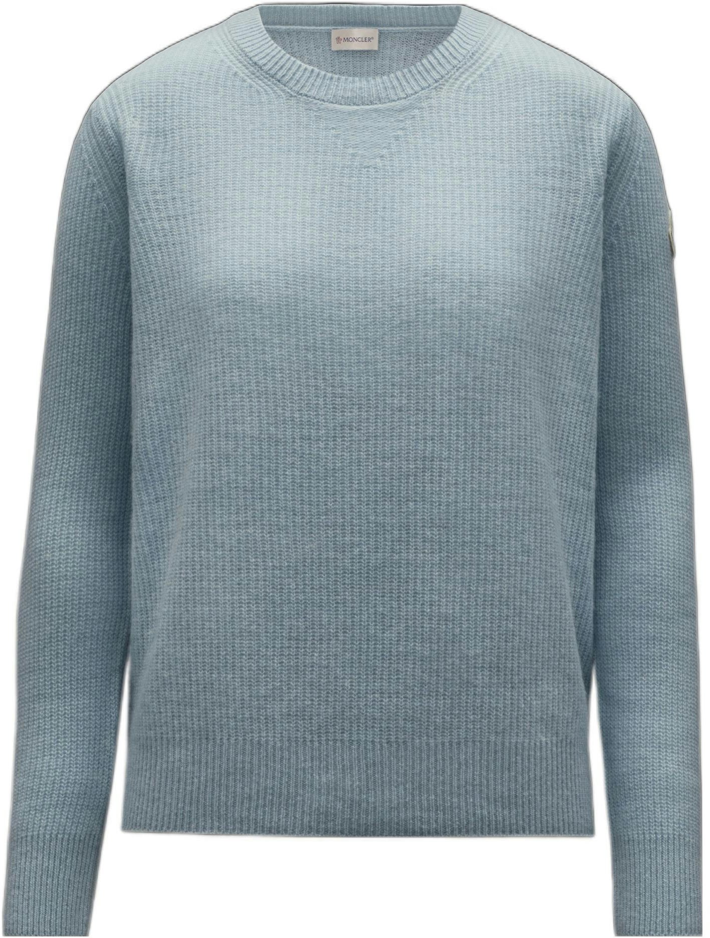 women-moncler-fw-22-solid-simple-crewneck-wool-sweater-powder-blue-h10939-c00014-m1900709