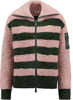 (Women) Moncler FW22 Striped Knit Sweater Pink H20939B00020M2151828 (Women) Moncler FW22 Striped Knit Sweater Pink H20939B00020M2151828