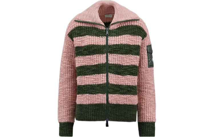 Order (W) モンクレール FW22 ストライプ ニット セーター ピンク H20939B00020M2151828