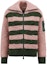 Order (W) モンクレール FW22 ストライプ ニット セーター ピンク H20939B00020M2151828