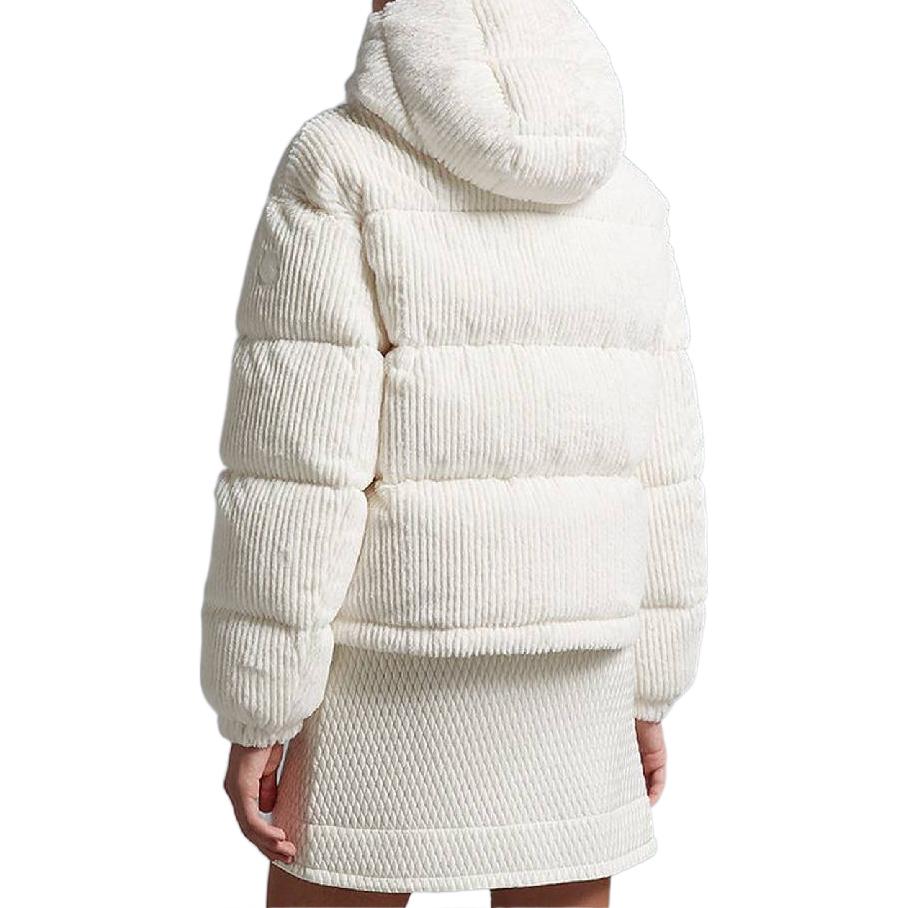 Purchase (W) Moncler FW22 白色連帽高領短款羽絨外套冬季保暖大衣 0931A00146596C3032