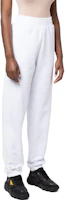 Shop (W) Moncler FW22 Pantalones Jogger Knit Blancos con Logo en Relieve. H20938H0001480451