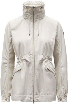 (W) Moncler FW22 白色短版風衣外套附可拆式帽子. H10931A0008254543050 Order (W) Moncler FW22 白色短版風衣外套附可拆式帽子. H10931A0008254543050