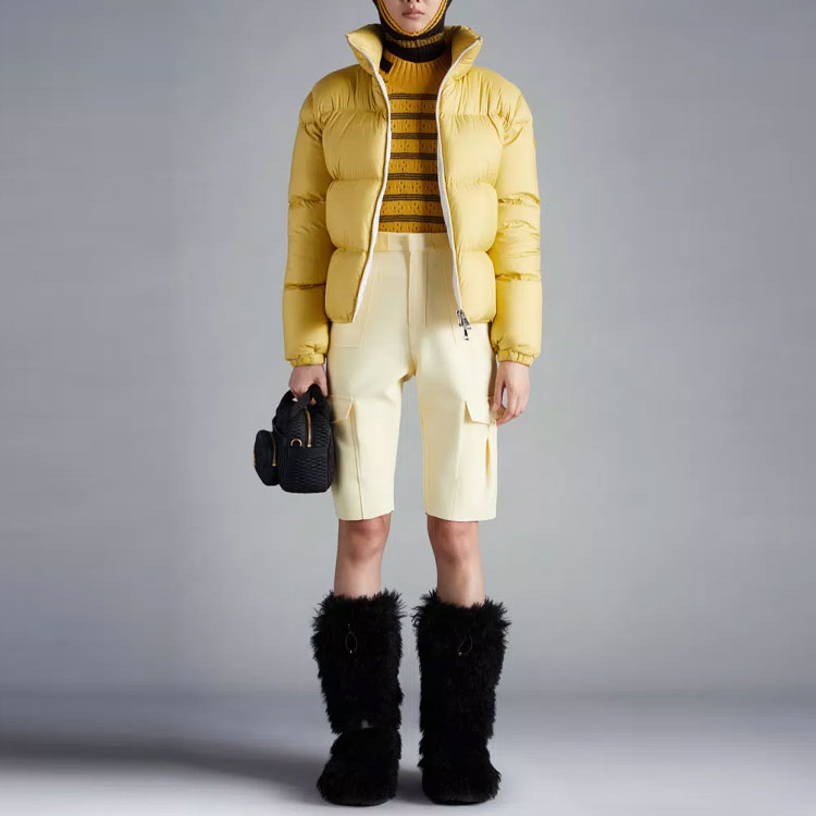 (Women) Moncler FW22  Yellow Zip-Up Down Jacket. H20931A0003257613148 圖 4
