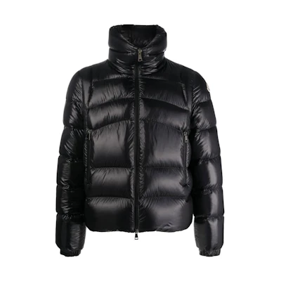 (Women) Moncler FW22 Abuert Black Quilted Puffer Jacket Relaxed Fit Casual H20931A00047539AQ999