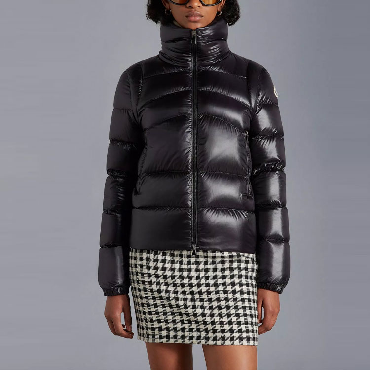 (Women) Moncler FW22 Abuert  Black Quilted Puffer Jacket Relaxed Fit Casual H20931A00047539AQ999 圖 3