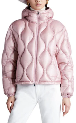 (W) Moncler FW22 Jaket Pendek Quilted Hooded Down Anthon Pink Stylish. H20931A00019595B1526 Details for (W) Moncler FW22 Jaket Pendek Quilted Hooded Down Anthon Pink Stylish. H20931A00019595B1526